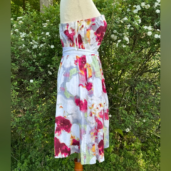 Banana republic strapless‎ cotton dress. - Picture 6 of 8